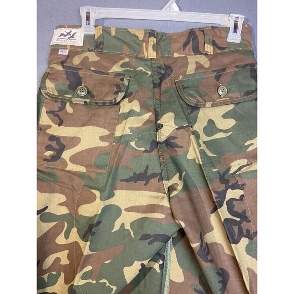 Vintage American Field Hunting / Fishing Pants Camouflage 33 x 30 USA - Picture 9 of 13